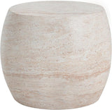 Christopher Knight Home Jayme 20.25" Indoor Outdoor Oval Accent Side Table, Patio Decorative End Table - Photo 5