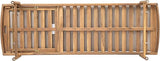 Christopher Knight Home Brolen Acacia Wood Chaise Lounge Chair Outdoor Set of 4 - Photo 9