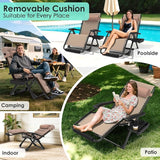 Suteck Oversized Zero Gravity Chair, 33In XXL Lounge Chair w/Removable Cushion&Headrest - Photo 6