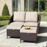 Patio Sectional Couch Set - Photo 1