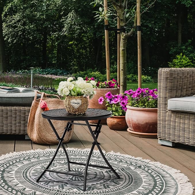 TeoKJ Folding Small Outdoor Side Tables - Photo 9