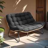 Crestlive Products Outdoor Loveseat, 2 Seater Outdoor Couch with Soft Cushion - Photo 1