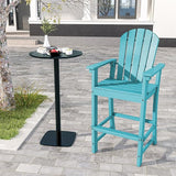 ORALNER Tall Adirondack Chairs, Set of 2 Outdoor High Back Balcony Chair - Photo 7