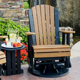 LuxCraft 2' Adirondack Swivel Glider - Available in 14 Colors, Dove Gray and Slate - Photo 2