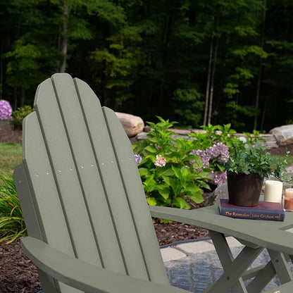 Elk Outdoors The Essential Adirondack Chair, Eucalyptus