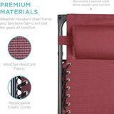 Best Choice Products Folding Zero Gravity Outdoor Recliner Patio Lounge Chair w/Adjustable Canopy Shade, Headrest - Photo 7