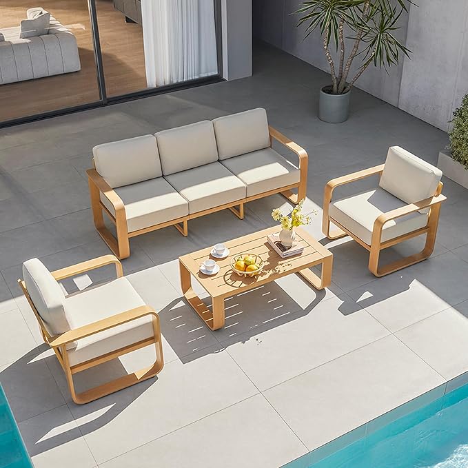CHITA Outdoor Furniture Set 4 Piece - Photo 1