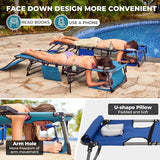 FUNDANGO 4 in 1 Tanning Chair with Face Hole - Photo 3