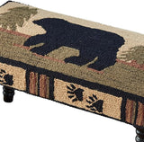 Park Designs Adirondack Bear Hooked Bench - Photo 4