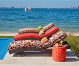 BrylaneHome 84" Outdoor Chaise Lounge Cushion - Carolina - Photo 4
