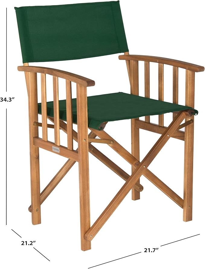 SAFAVIEH Outdoor Living Collection Laguna Director Chairs - Photo 8