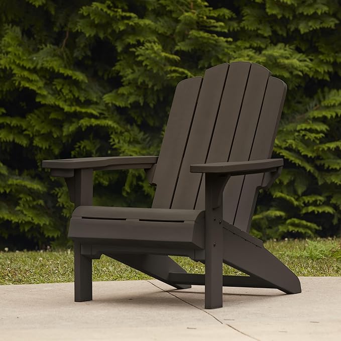 Keter Kiawah Adirondack Chair - Brown