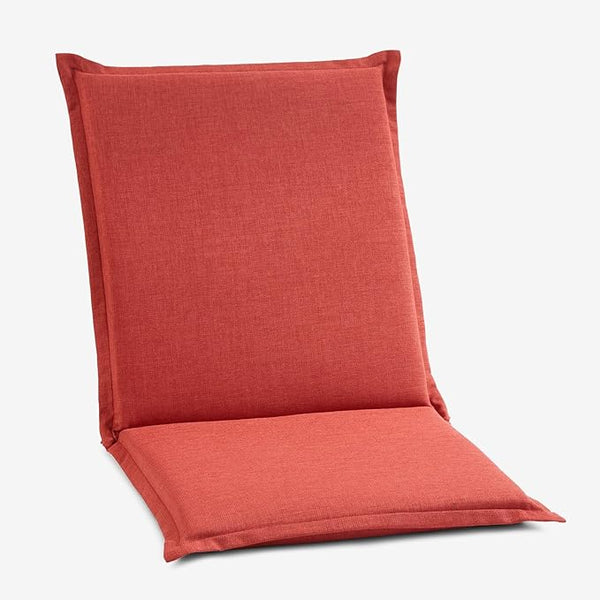 BrylaneHome Hinged Back & Seat Cushion - 21.5" H Seat Back - Patio & Outdoor - Water, Stain & Fade Resistant - Geranium - Photo 1