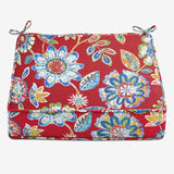 BrylaneHome Extra-Thick Seat Cushion - 23”L x 22”W x 5.5”H - Patio & Outdoor - Water - Photo 1