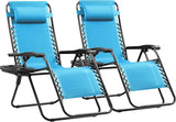 Devoko Patio Zero Gravity Chair Outdoor Folding Adjustable Reclining Chairs Pool Side Using Lawn Lounge Chair with - Photo 1