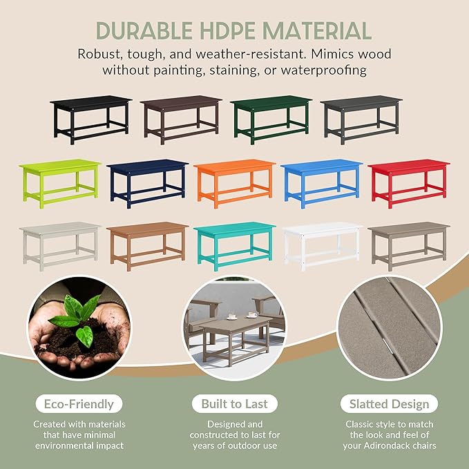 WestinTrends Malibu Outdoor Coffee Table - Photo 8