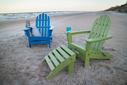 Trex Outdoor Furniture TXA53AR Cape Cod Folding Adirondack Chair, Aruba