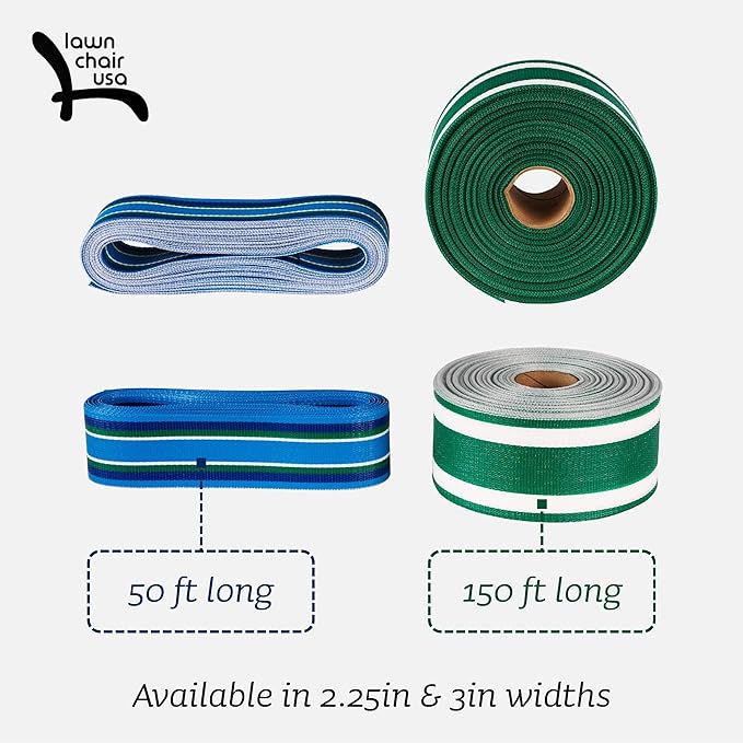 Lawn Chair USA Replacement Lawn Chair Webbing - Webbing for Lawn Chairs - Photo 3