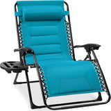 Best Choice Products Oversized Padded Zero Gravity Chair, Folding Outdoor Patio Recliner - Photo 1