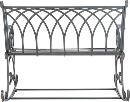 Safavieh PAT5021A Outdoor Collection Ressi Pearl White Rock Bench