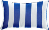 BrylaneHome Lumbar Pillow - 20" L x 13" W - Patio & Outdoor - Water, Stain & Fade Resistant - Bright Cobalt Cabana - Photo 1