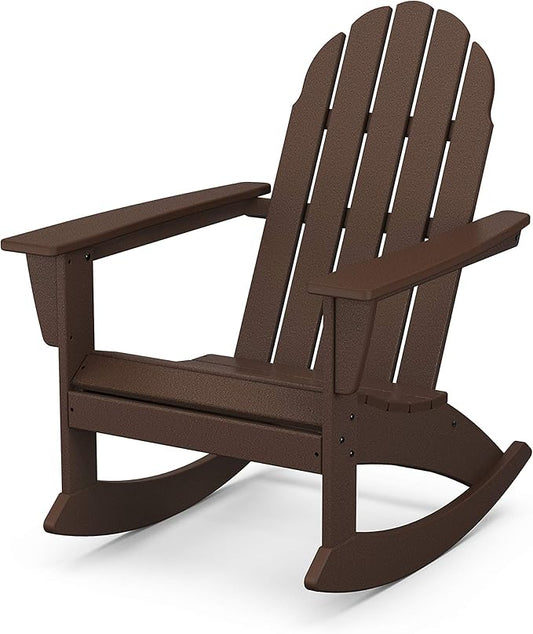 POLYWOOD® Vineyard Rocking Chair, Mahogany