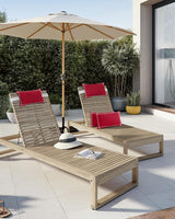 T&H XHome Outdoor Pillow for Chaise Lounge Chair - Photo 5