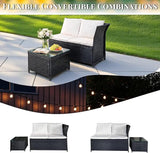GIANGSUNNY 3 Patio Furniture Set with Storage - Photo 7