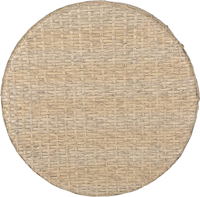 Bruce Outdoor Side Table - Wicker - Light Brown