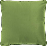 BrylaneHome 16" Square Toss Pillow - Patio & Outdoor - Patio & Outdoor - Water, Stain & Fade Resistant - Willow - Photo 1