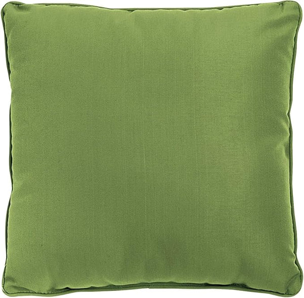 BrylaneHome 16" Square Toss Pillow - Patio & Outdoor - Patio & Outdoor - Water, Stain & Fade Resistant - Willow - Photo 1