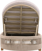 Christopher Knight Home Daskz Patio Chaise Lounge Chair Set of 2, Patio Outdoor Acacia Wood Chaise Lounge with Cushions - Photo 9
