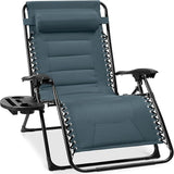 Best Choice Products Oversized Padded Zero Gravity Chair, Folding Outdoor Patio Recliner - Photo 1