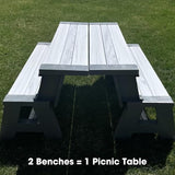 Convert-a-Bench Gen 1 2in1 Outdoor Convertible Bench to Picnic Table - Photo 7