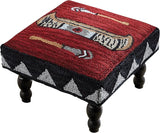 Park Designs Wilderness Canoe Hooked Stool - Photo 1