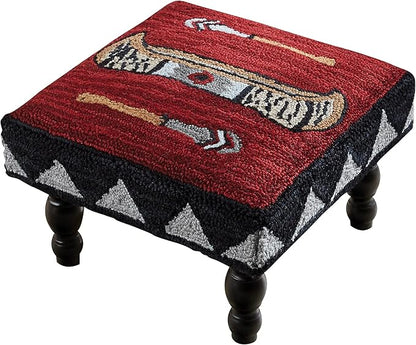 Park Designs Wilderness Canoe Hooked Stool
