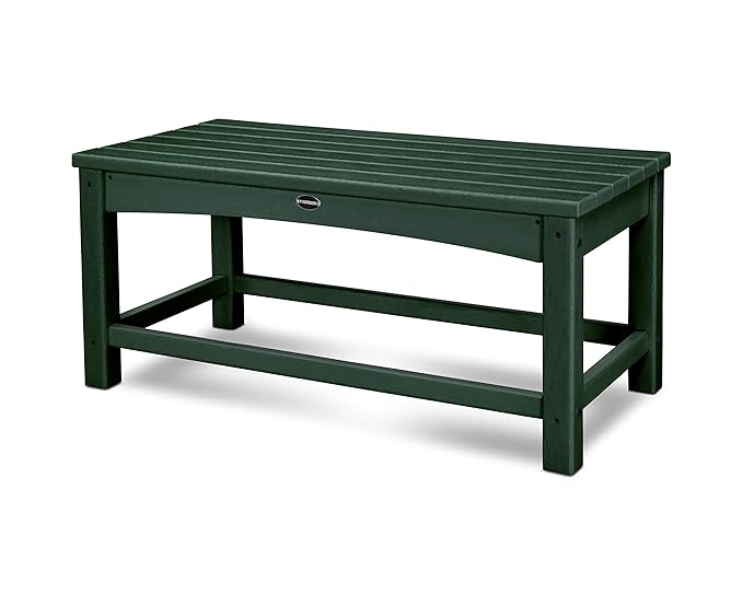 POLYWOOD CLT1836GR Club Coffee Table Green - Photo 1