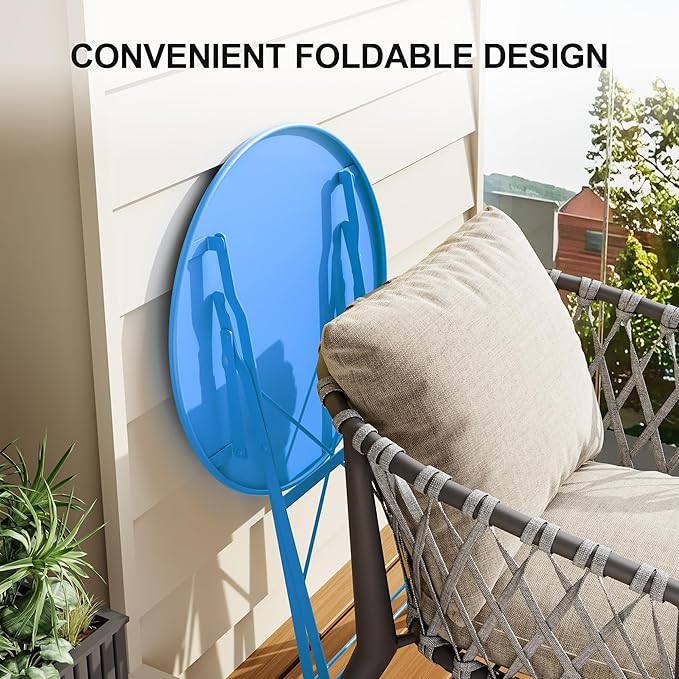 CABIHOME Outdoor Metal Sculpture Garden Chair, Decorative & Functional Resting Seating, Iron Construction, 37.4x7.09x24.8 Inch Outdoor Table and Chair Set for Patio, Garden, Balcony, Yard