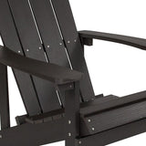 Flash Furniture Charlestown Indoor/Outdoor Faux Wood Adirondack Chairs - Photo 8