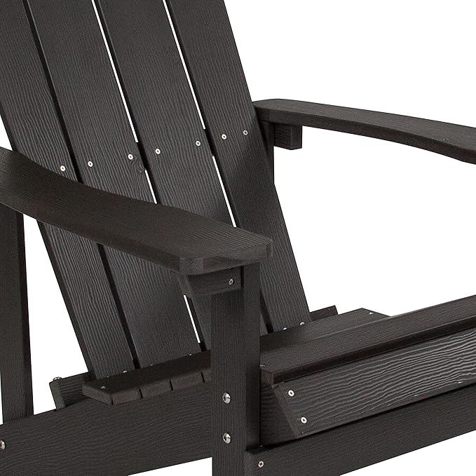 Flash Furniture Charlestown Commercial Grade Indoor/Outdoor Adirondack Chair - Photo 6