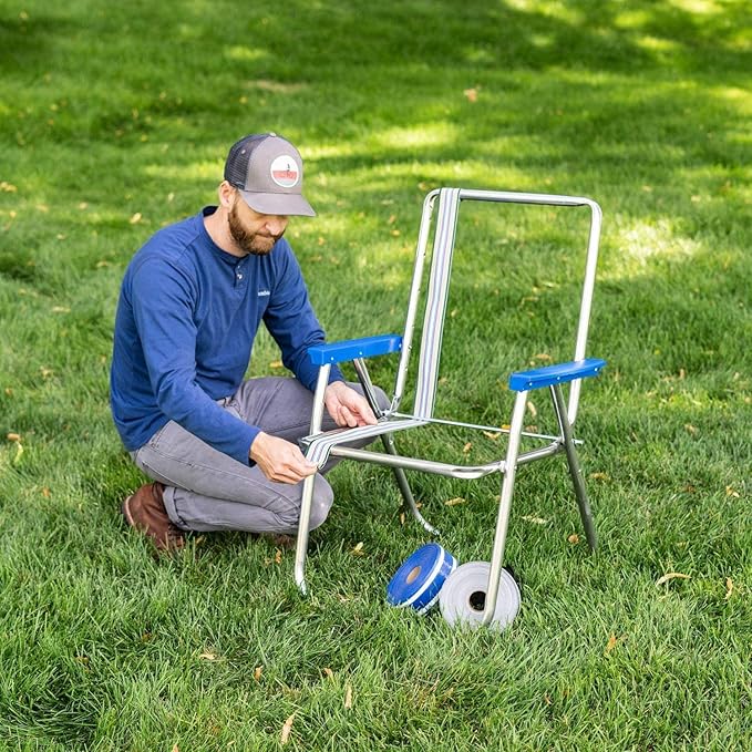 Lawn Chair USA Chair Replacement Lawn Chair Webbing - Webbing for Lawn Chairs. UV-Resistant Straps Made with Durable - Photo 4