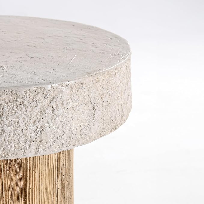 SUNBURY Outdoor Concrete Coffee Table, 20" W Patio Dining Table - Photo 6