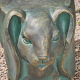 Garden Stool, Plant Stool or Rabbit Table for Garden, Front Porch, Patio, Outside, Indoor, Lightweight Concrete - Photo 5