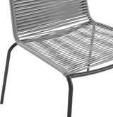 Crosley Furniture Fenton 4-Piece Stackable Outdoor Chair Set, Wicker Patio Chairs for Dining, Conversation - Photo 8