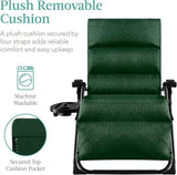 Best Choice Products Oversized Zero Gravity Chair, Folding Outdoor Patio Recliner - Photo 3