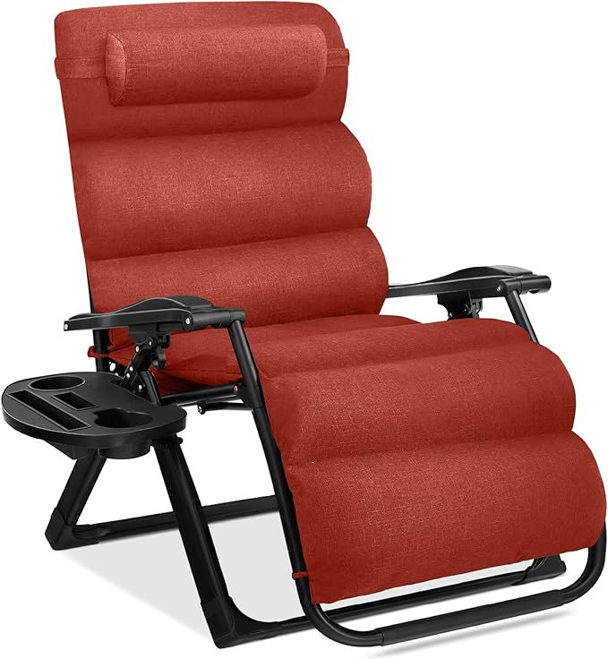 Best Choice Products Oversized Zero Gravity Chair, Folding Outdoor Patio Recliner - Photo 1