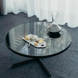 60 inch Round 1/4" Thick Pencil Polished Edge Glass Table Top with 6 Bumpers - Tempered - Photo 8