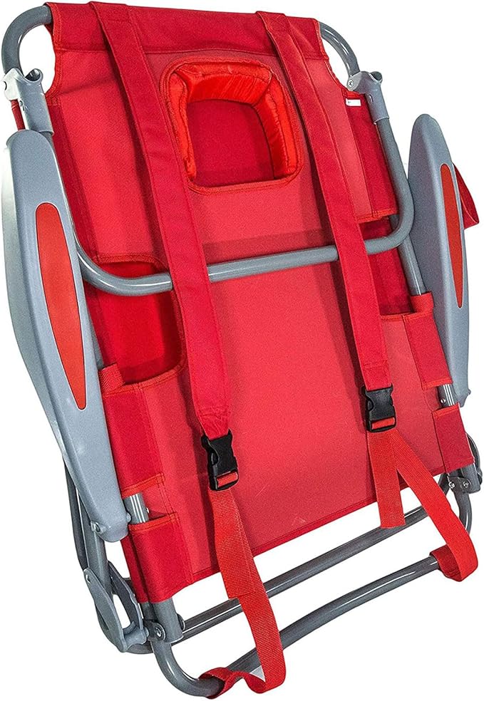 Ostrich On-Your-Back Portable 9.6-Pound Folding Reclining Outdoor Camping Lawn Chair with 5 Adjustable Positions - Photo 6