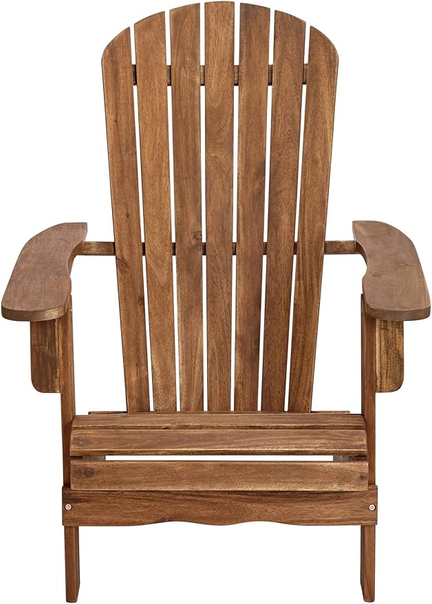 Teal Island Designs Cape Cod Natural Wood Adirondack Chair