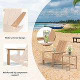 12 Pieces Adirondack Chair Set Outdoor Adirondack Chair Plastic HDPE All-Weather Adirondack Chairs Outdoor Fire Pit - Photo 4